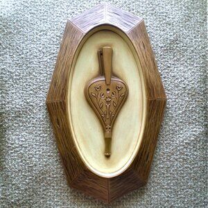 Vintage 1960's Syroco Old Country Kitchen Wall Hanging Decor Plaque Art USA Made